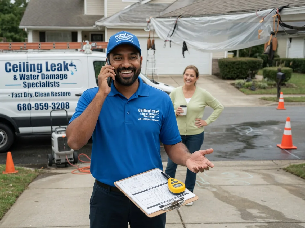 Ceiling Leak Cleanup Eufaula, AL FAQs